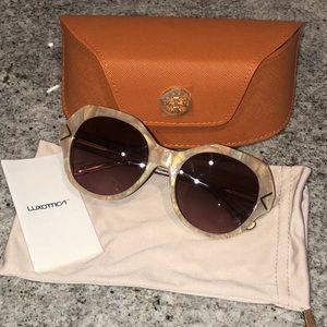 TORY BURCH TY7116 Sunglasses BLUSH MOONSTONE